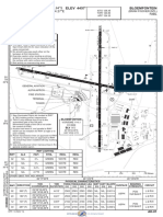 Fabl - Aerodrome Chart Bloemfontein, Free State, SA