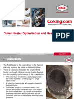 Coker Heater Optimization and Heater Fouling KBC DCU Galveston 2013