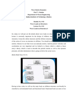 Wave Hydro Dynamics Prof. V. Sundar Department of Ocean Engineering Indian Institute of Technology, Madras