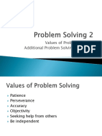 Problem Solving 2