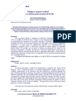 Real Espinosa, JM. 2005. Tiempo y Aspecto Verbal PDF