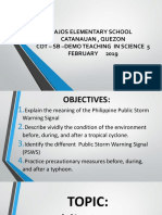 Ppt. Presentation-Weather Disturbances