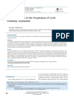 A New Approach To The Prophylaxis of Cyclic Vomiting Topiramate