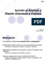 Análisis y Diseño OO