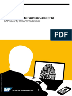 SAP Securing Remote Function Calls RFC PDF