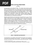 Zero Lag Data Smoothers: Figure 1. Steady State Lag Compensation