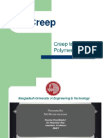 Creep Test in Polymer 