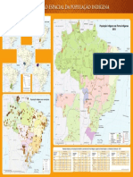 Mapa Distribuicao Indígena No Brasil