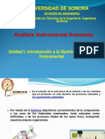 Unidad I. Introducción A La Quimica Analitica Instrumental