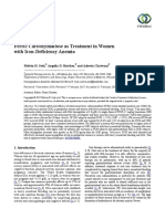 Research Article: Ferric Carboxymaltose As Treatment in Women With Iron-Deficiency Anemia