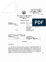 Federal Corp vs. Antonino