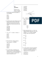 GMAT Problem Solving