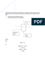 Evaporation Sample Solved Problems