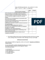 Approaches and Methods