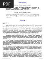 Petitioner Vs Vs Respondent: Third Division