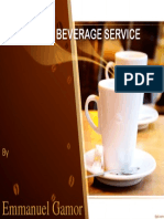 Food and Beverage Service