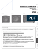 Manual Roland KC 400