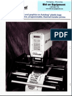 Automated Packaging Systems Autolabel Pi-4000 In-Line, Programmable, Thermal Transfer Printer