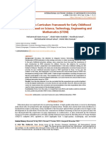 Mathematics Curriculum Framework For Early Childhood Education Based On Science Technology 3960