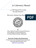 Signal Processing Manual 2009