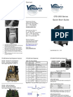 CTD200 Series Card Dispenser Start Guide