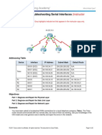 2.1.2.5 Packet Tracer - Troubleshooting Serial Interfaces - ILM