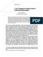 John Zvesper - The Utility of Consent in John Locke's Political Philosophy