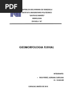 Geomorfología Fluvial