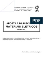 Apostila de Materiais Elétricos - Versao 2015-2