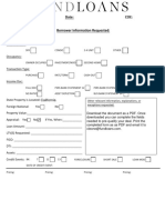 FUNDLOANS Pre-Qualification