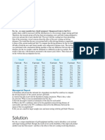 Par Inc Golf Case Study For Hypothesis Testing