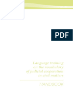 Handbook Linguistics Civil 2013 EN FR PDF