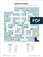 Antonym Crossword Puzzle