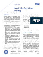 Control of Odors in The Sugar Beet Processing Industry: Technical Paper