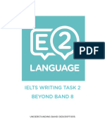 Ielts Writing Task 2 Beyond Band 8