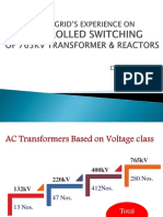 CSD For Transformer Back Charging