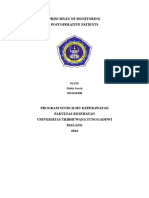 Principles of Monitoring Postoperative Patients: Oleh: Meity Sarah 2012610108