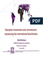 Education Investment Commitment