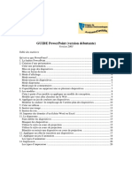 Guide PowerPoint (Version Débutante)