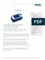 DS Time Domain Reflectometer IRG 2000 BAUR En-Gb