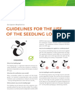 EUBP Guidelines Seedling Logo