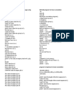 Linear Convolution Program in C Language Using CCStudio