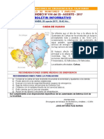 Informe de Emergencia