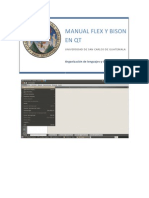 Manual Flex y Bison en QT