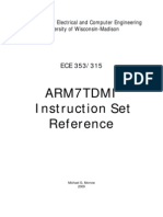 Arm7tdmi Instruction Set Reference