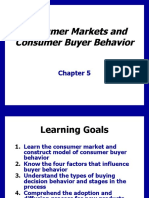 Consumer Markets and Consumer Buyer Behavior