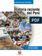 Cartilla Historia Reciente Peru PDF