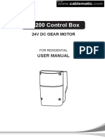 PC200 Control Box: User Manual