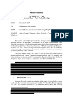 Memorandum On Granville Findings Recommendations - Redacted