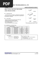 Unisonic Technologies Co., LTD: Multiple Rs-232 Drivers and Receivers